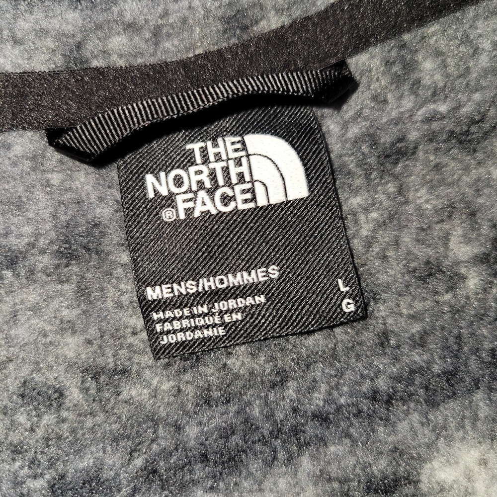 The North Face Tsillan 1/4 Zip Sweater Fair Isle Print Men's Size Large - Picture 3 of 5